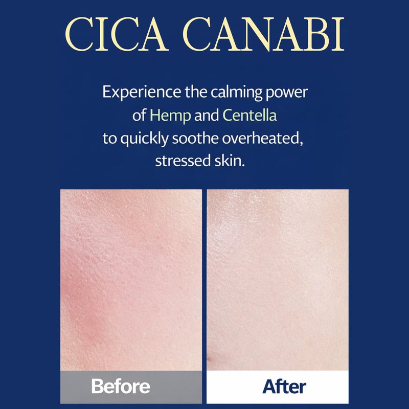 CICA CANABI Acne-Calming & Redness-Relief Toner (6.76 fl oz) with Fermented CICA & Hemp Root for Sensitive, Oily & Combination Skin