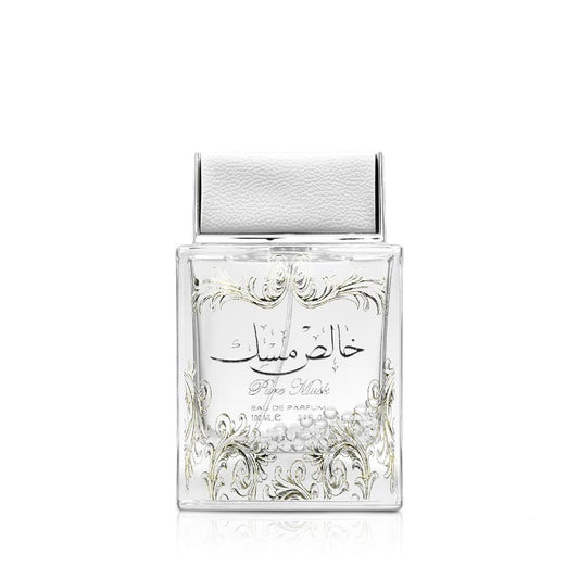 Lattafa Pure Musk Eau De Parfum Spray, 3.4 Ounce (Unisex)