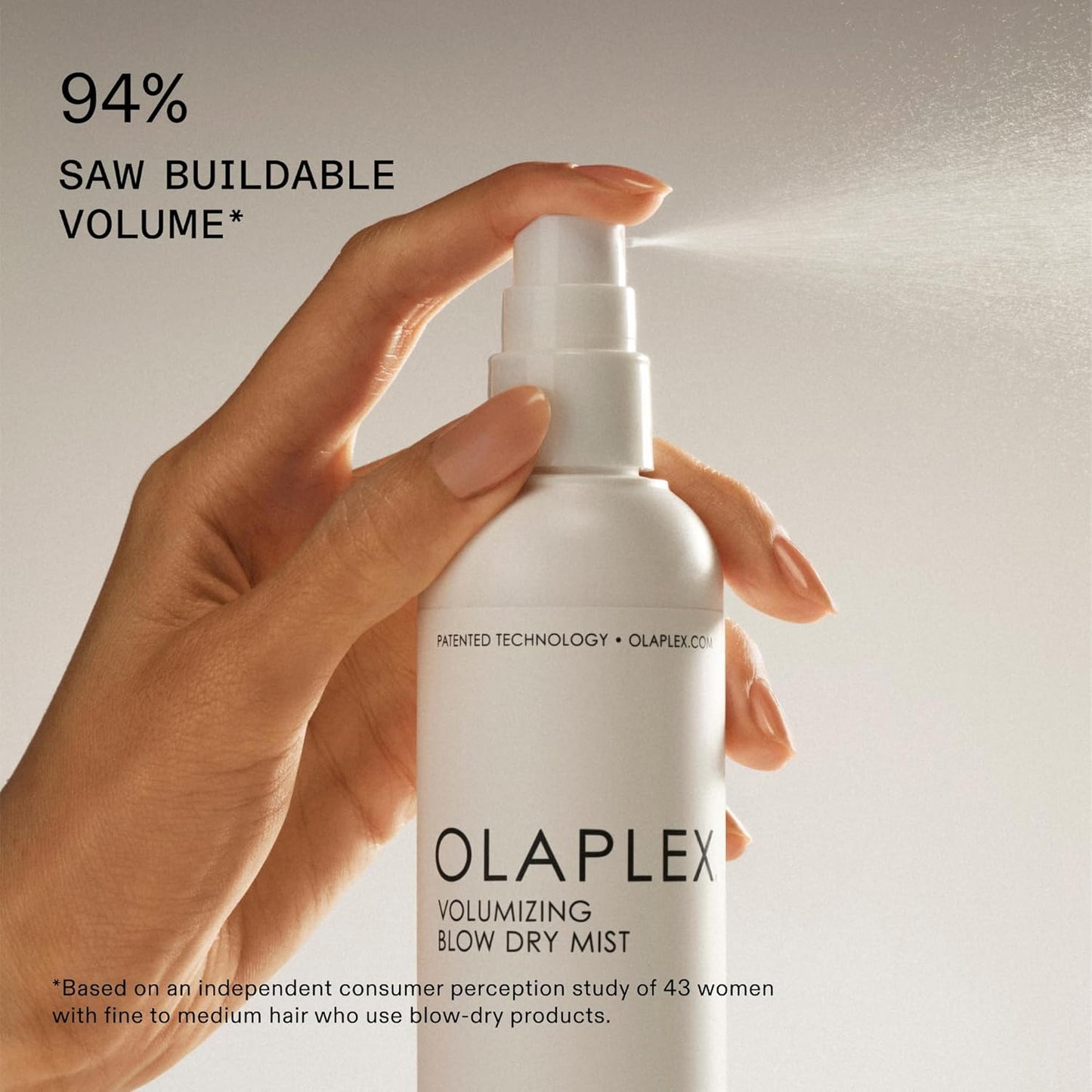 Olaplex Volumizing Blow Dry Mist - Weightless Volume & Body | 450°F Heat Protection | 150 mL / 5 Fl Oz