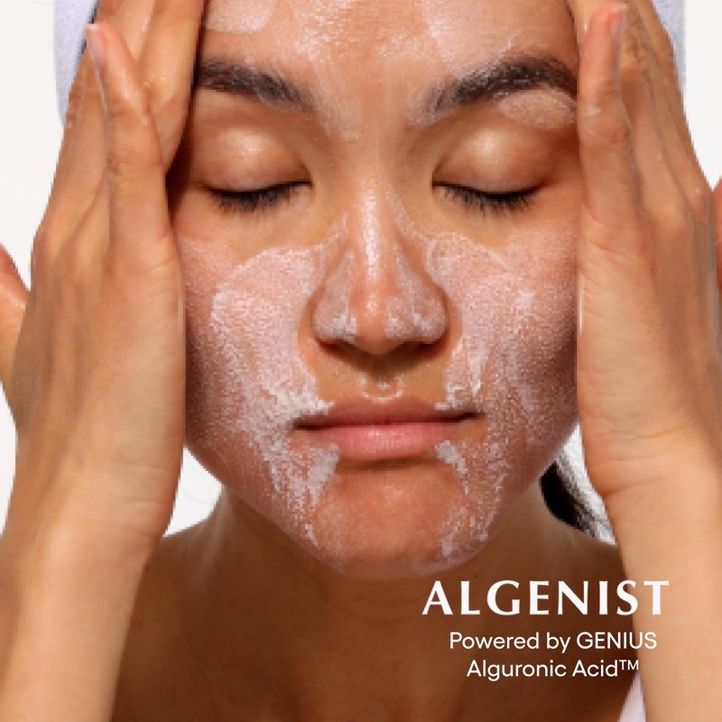 Algenist GENIUS Ultimate Anti Aging Melting Cleanser - 3 in 1 Cleansing Balm to Oil Milk - Makeup Remover with Alguronic Acid & Microalgae Oil - Hydrating Face Cleanser for Dry Skin (5 Fl oz)