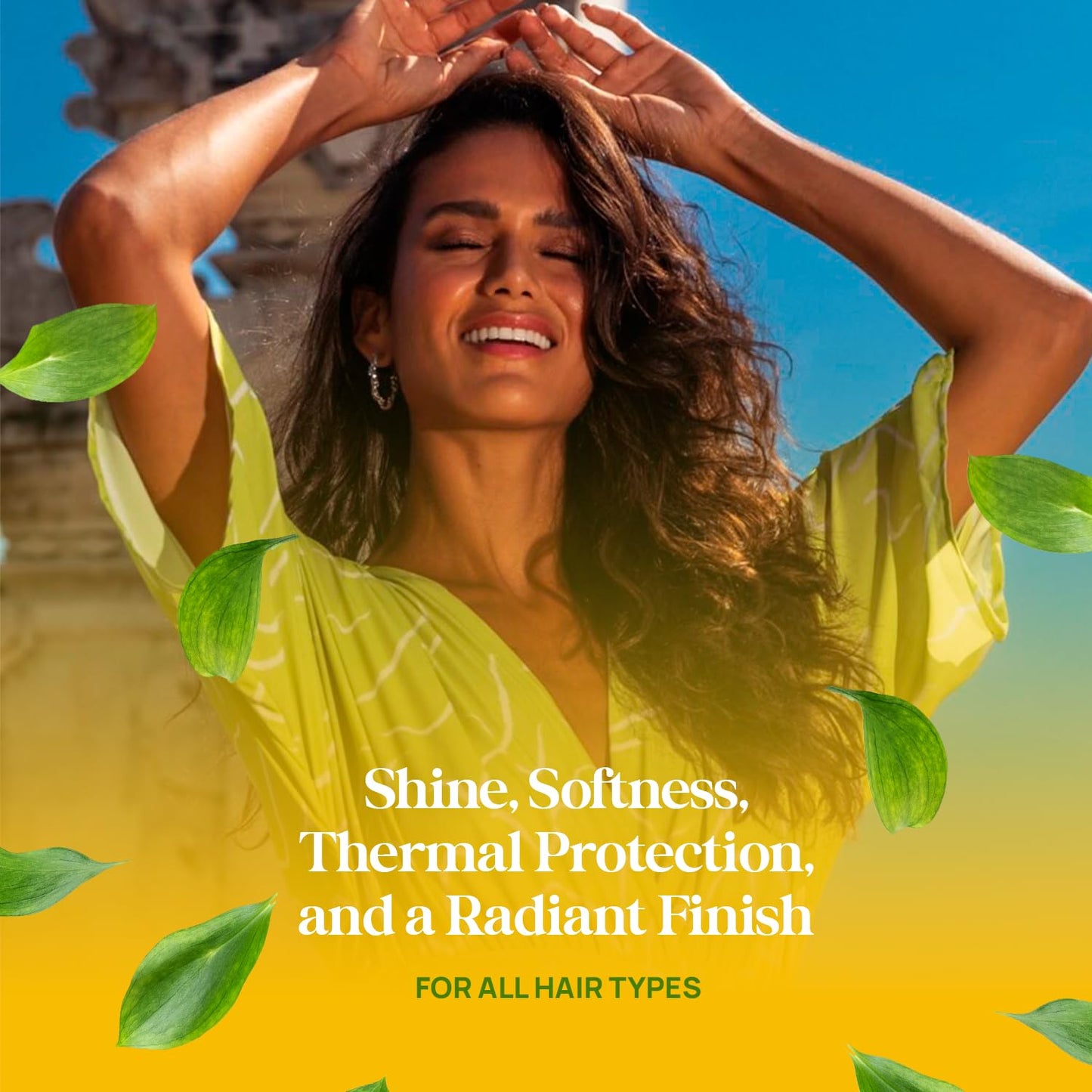 VIRÁ Brazilian Hair Serum, Frizz Control,Anti-Frizz, Split Ends Repair & Heat Protection – 13 Oils Including Macadamia, Melon & Argan – For All Hair Types – Lightweight & Fast Absorbing – 60ml