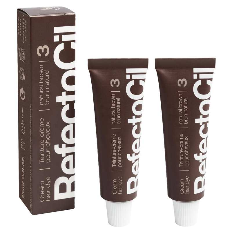 RefectoCil Cream Hair Dye 2-Pack | Long-Lasting Professional Hair Tint for Vibrant Color