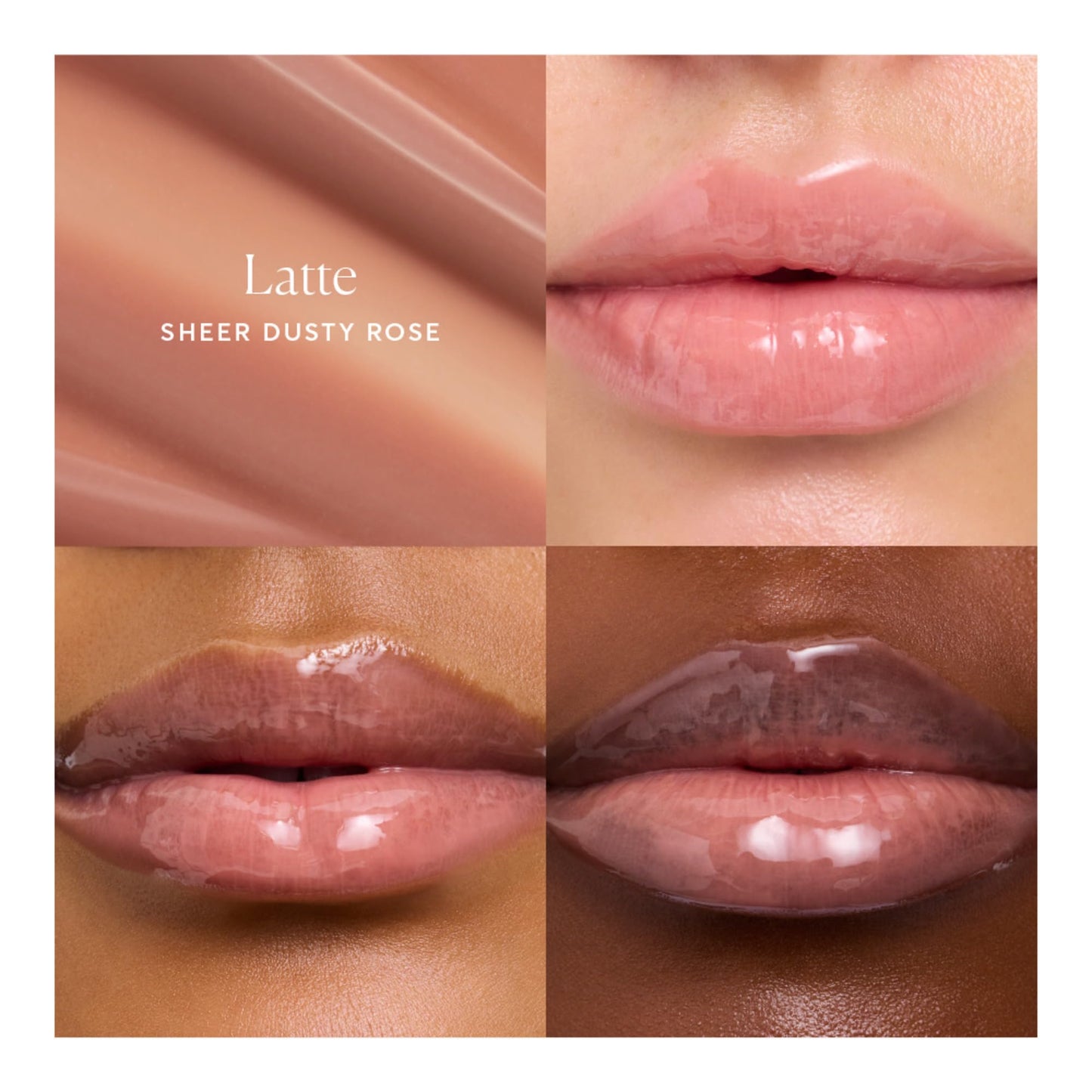 Naturium Phyto-Glow Lip Balm | With Shea Butter & Squalane, Sheer Tinted Colour | 10 ml, Latte