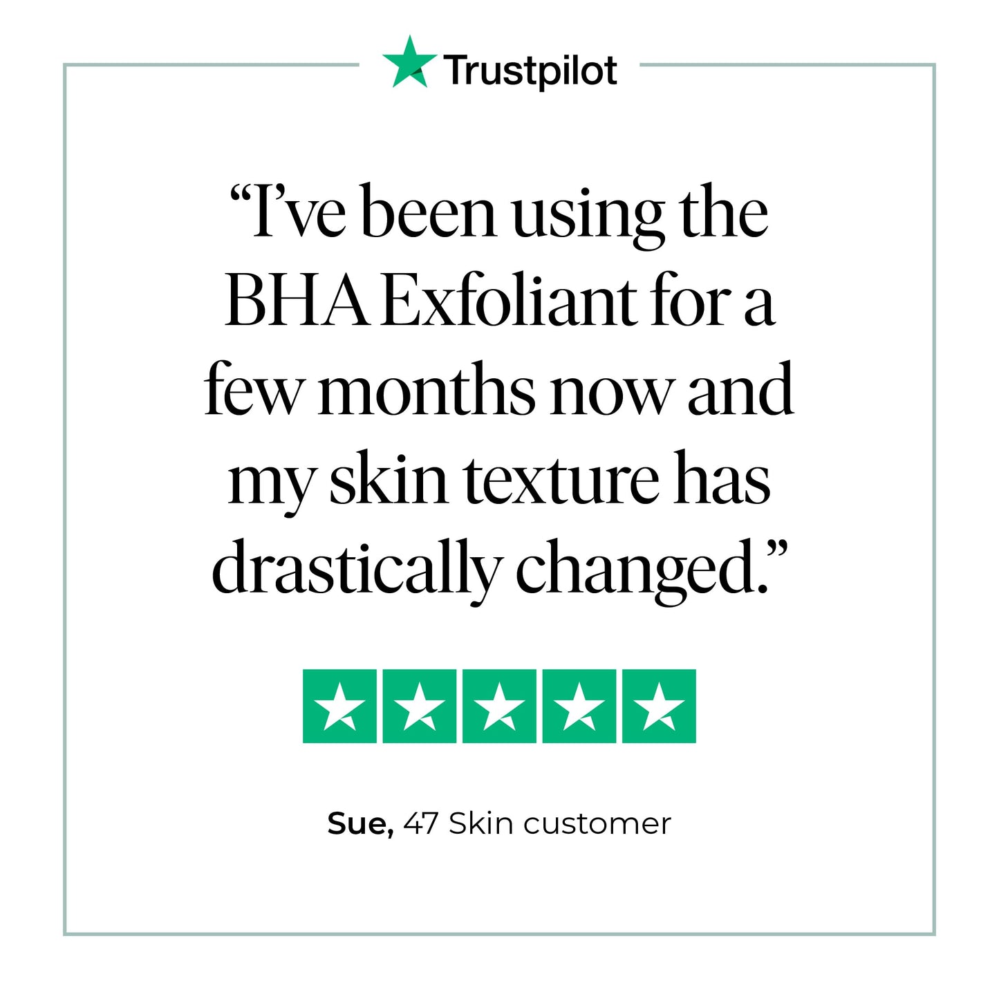 47 Skin Anti-blemish BHA Exfoliant Enriched with Silver Chitoderm for All Skin Types, Clear Skin Exfoliator, 100ml