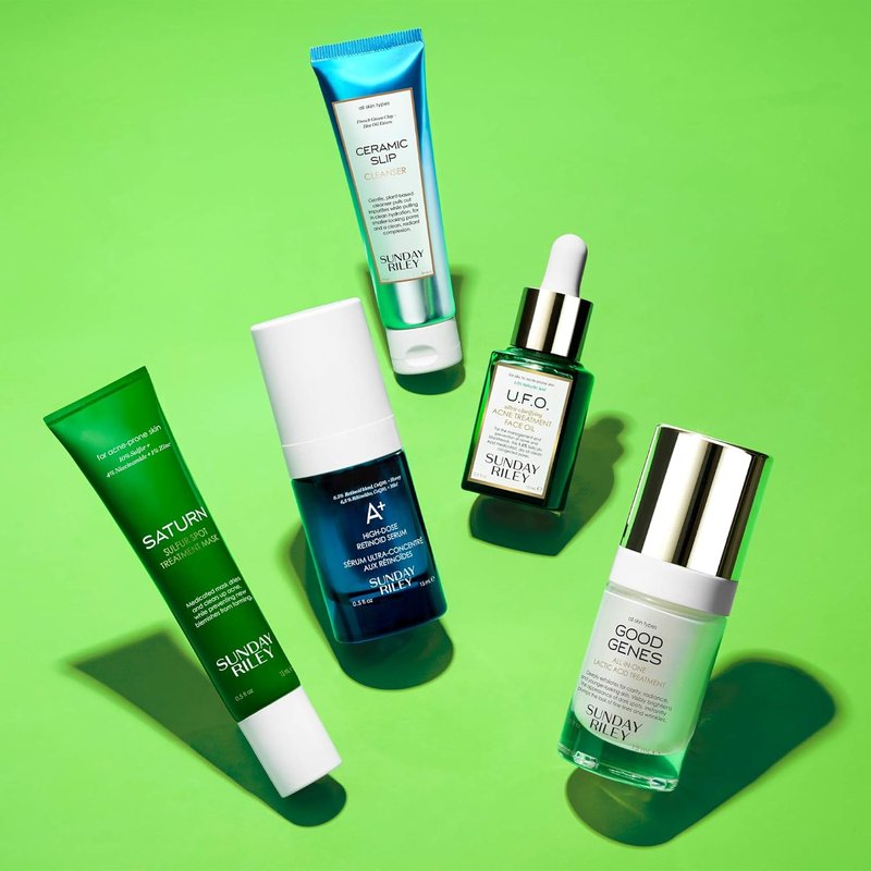 Acne Treatment Kit - Sunday Riley About Acne | Unscented Formula