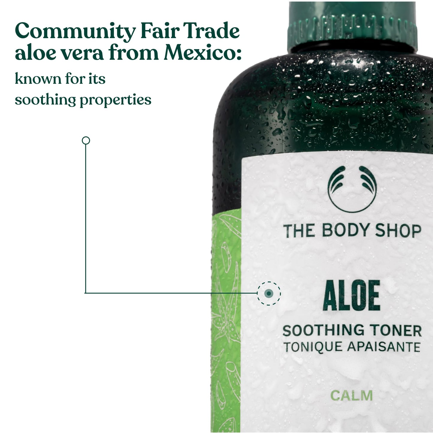 The Body Shop Aloe Vera Toner, For Sensitive Skin, Vegan, 250ml