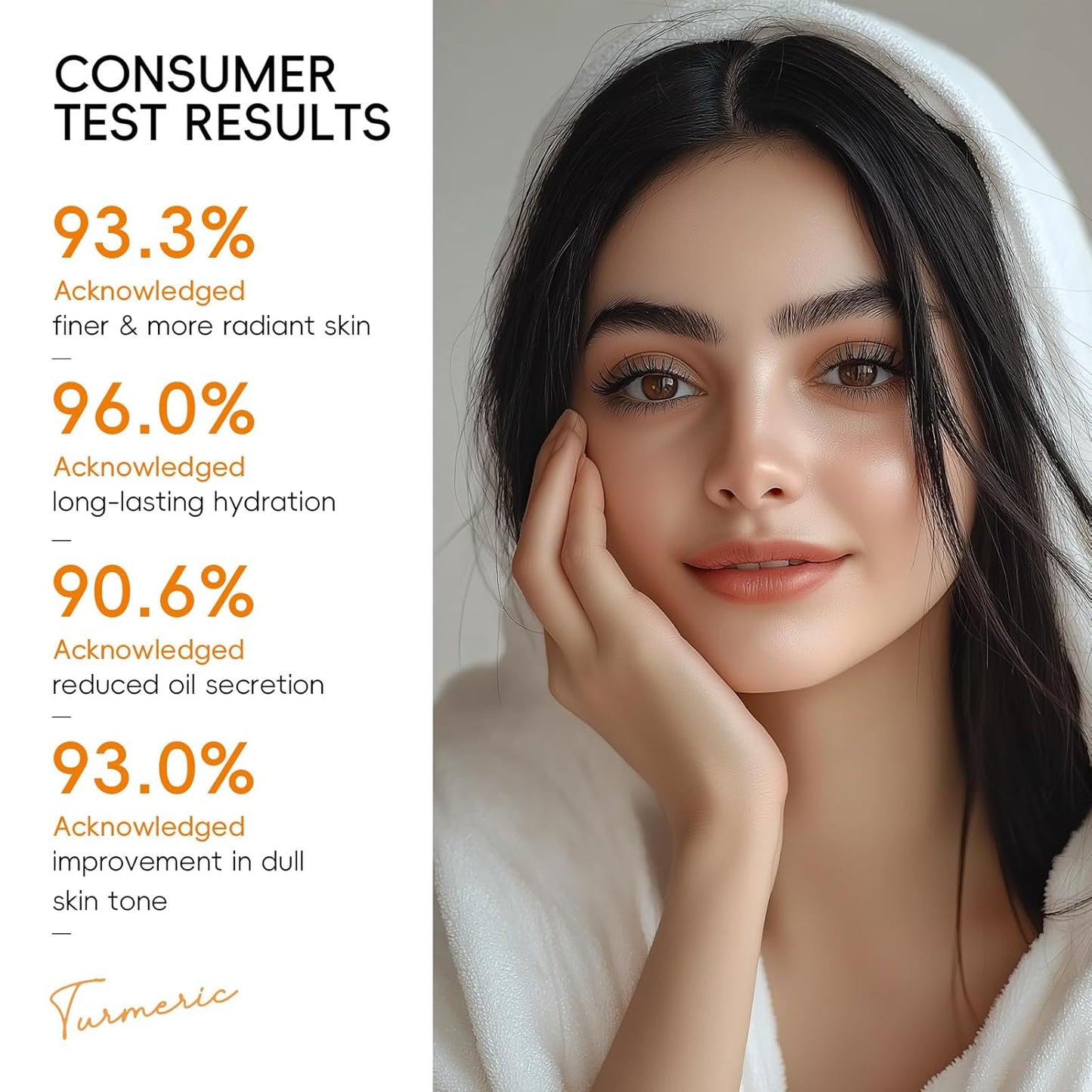 Turmeric Vitamin C Skincare Set - 5PCS Beauty Routine for Women | Dark Spot Remover, Acne Reduction, Even Tone, Glow