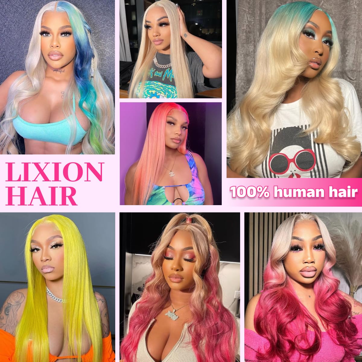 Human Hair Bundles - 14 Inch Blonde Straight 100% Unprocessed Brazilian Virgin Hair Weave Extensions | 1 Bundle, 100g