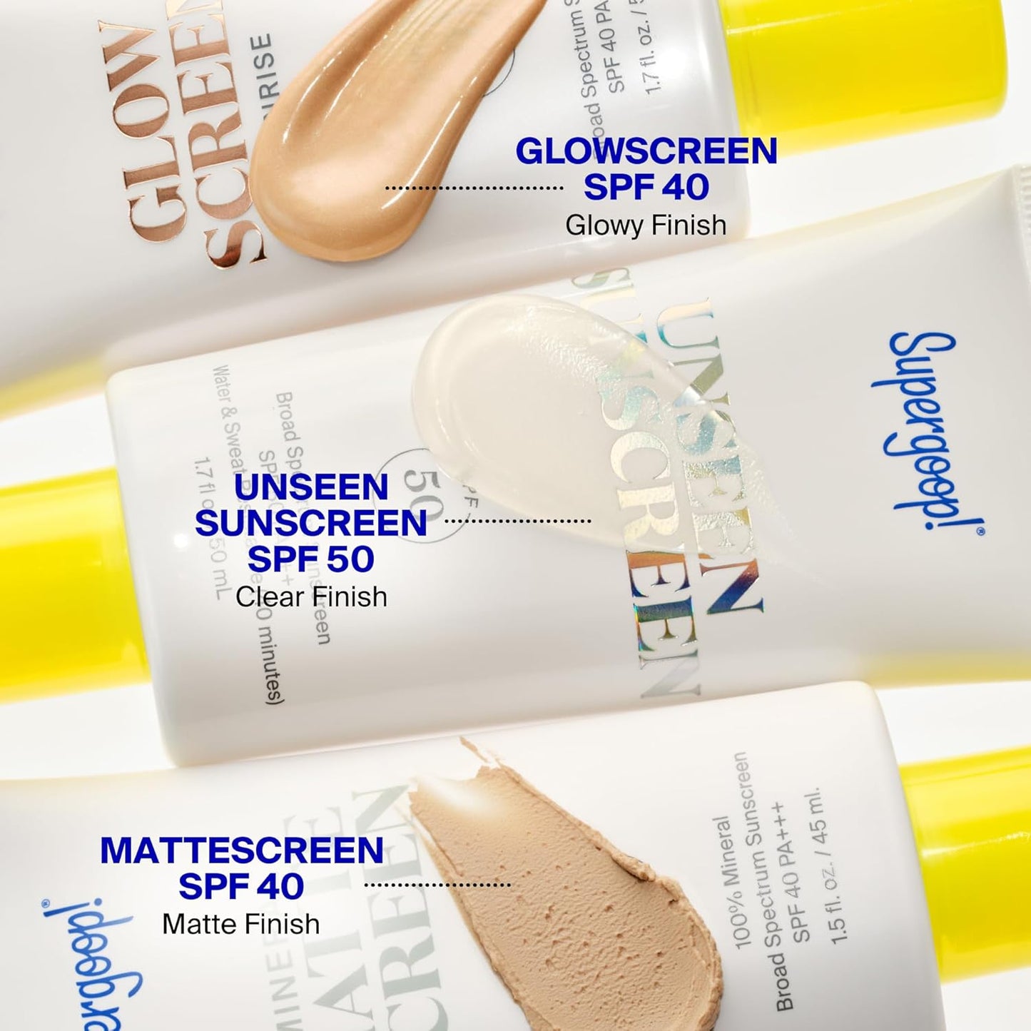 Supergoop! Mineral Mattescreen SPF 40 - Oil-Free, Broad Spectrum Sunscreen | Minimizes Pores & Controls Shine