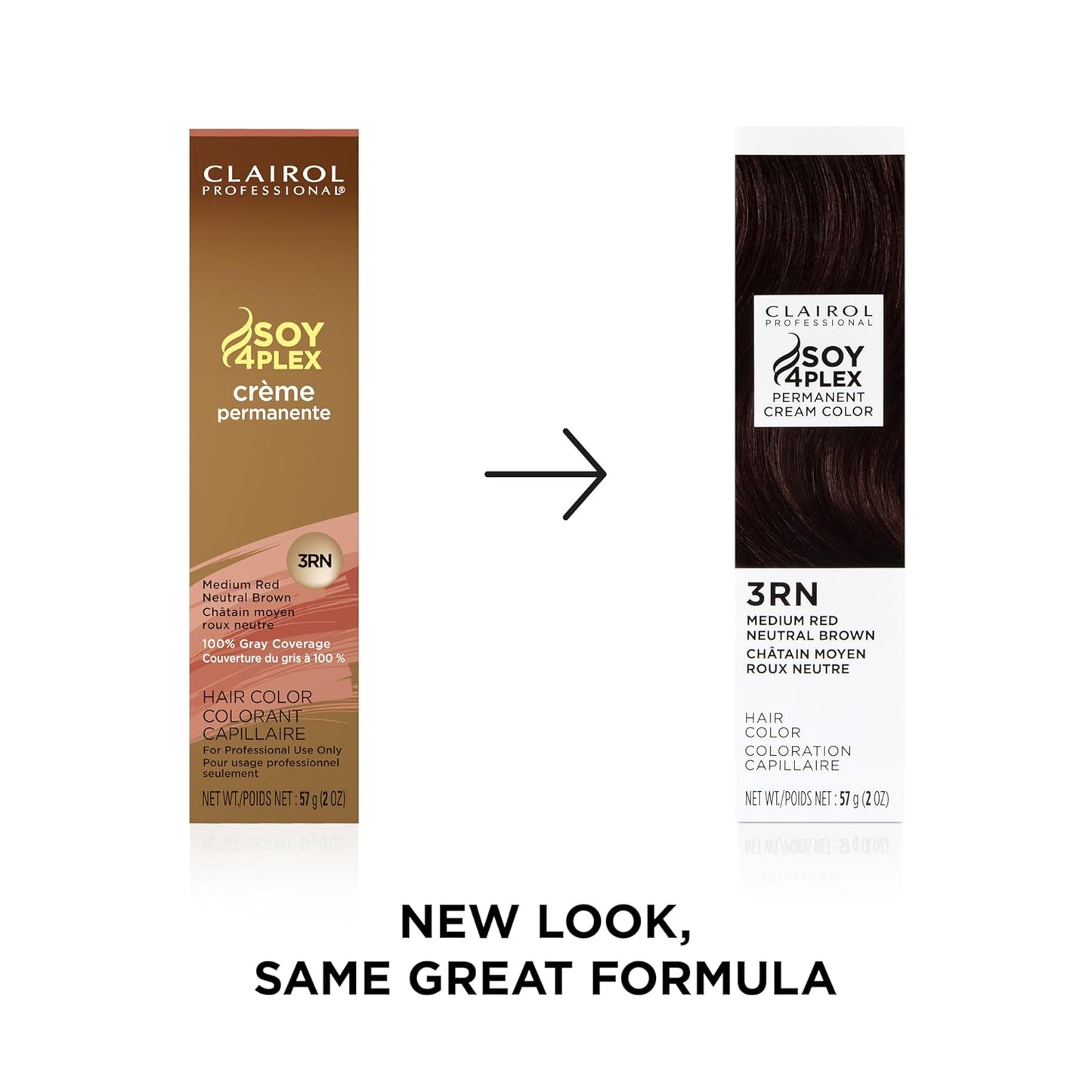 Clairol Professional Permanent Cream Hair Color - 100% Gray Coverage | Deep Conditioning, Fade Resistant | Blonde, Brown, Black, Red-Violet Shades
