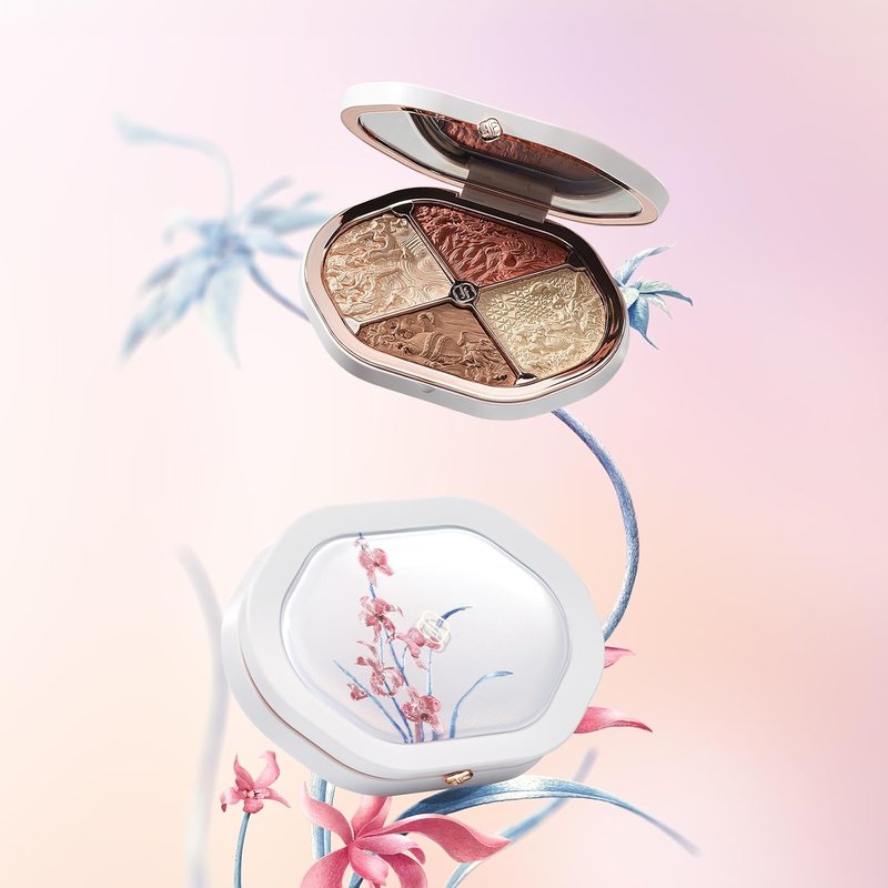 Florasys Eastern Beasts Sculpting Makeup Palette - Ode to Embroidery | 01 Constellation, 1 Count