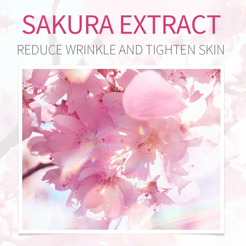 Sakura Face Care Set - 17-Piece Moisturizing Skin Care Collection | Cleanser, Serum, Toner & More
