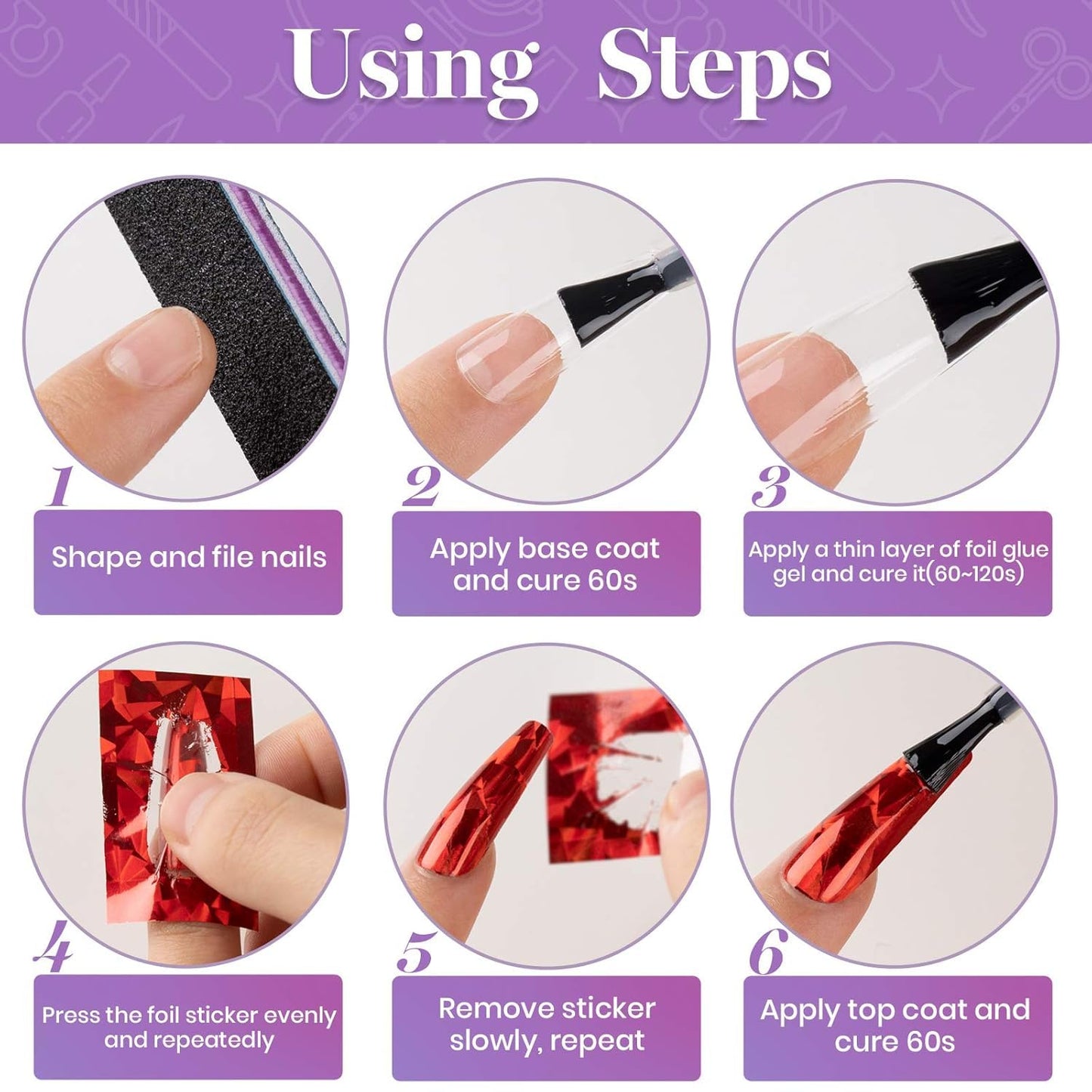 Beetles 15ml Nail Foil Glue, Foil Transfer Gel for Nails, Nail Art Sticker Adhesive Gel Polish, Soak Off, LED Lamp Required, DIY Manicure at Home, Nail Gifts for Women