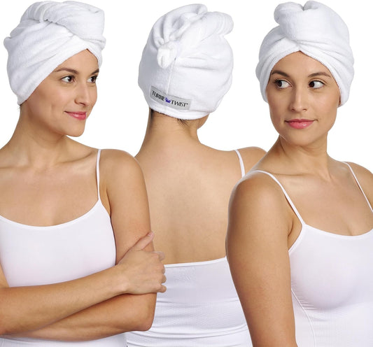 100% Cotton Hair Wraps 3 Pack by Turbie Twist