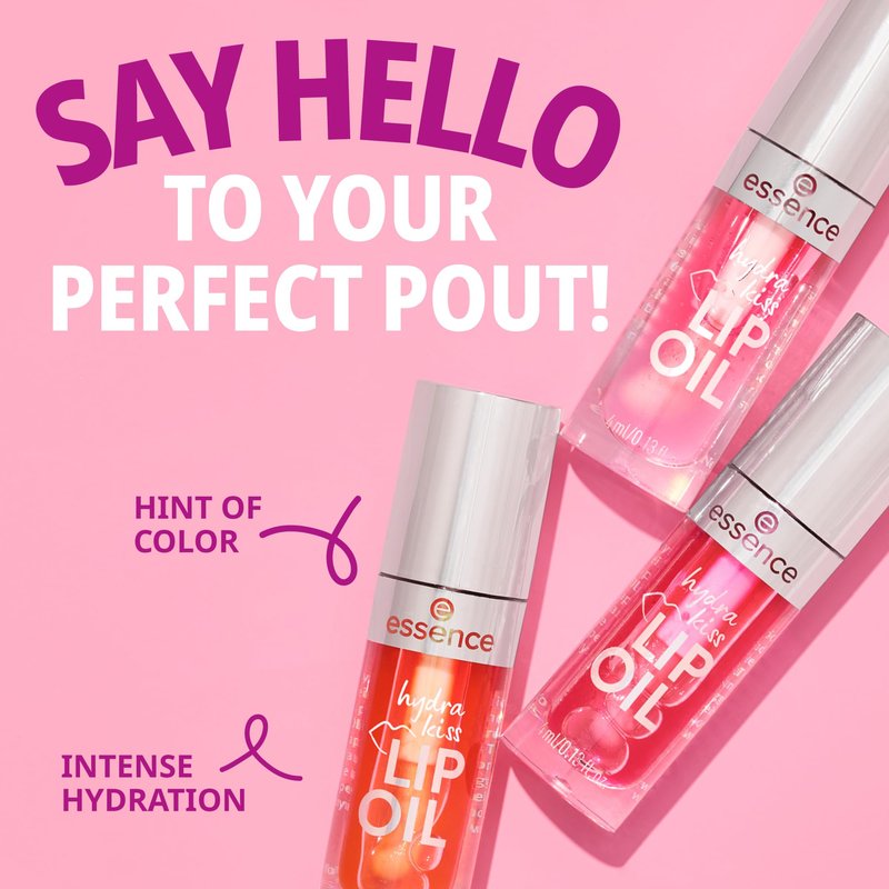 essence Hydra Kiss Lip Oil | Vegan & Cruelty Free