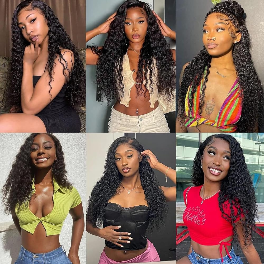 Curly Bundles Human Hair 14 16 18 inch Human Hair Bundle Natural Black 3 Bundles Kinky Curly Bundle for Women 150g