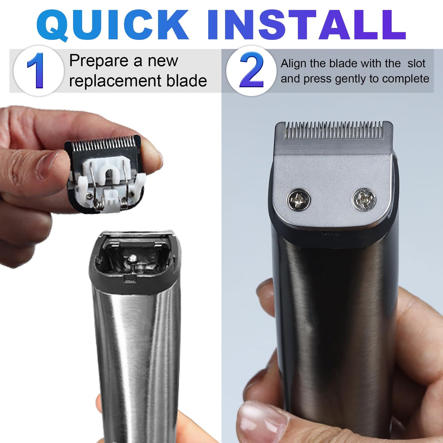 Replacement Blade Compatible with WHAL All in One Lithium Trimmer,3 Pack