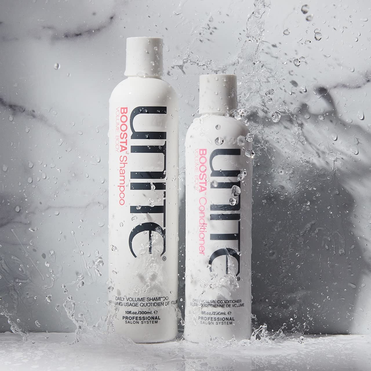 UNITE Hair – BOOSTA Conditioner – Professional-Size Lightweight Volumizing Conditioner for Lift, Hydration & Long-Lasting Body – For Fine or Limp Hair – UV Protection – 32 Fl Oz
