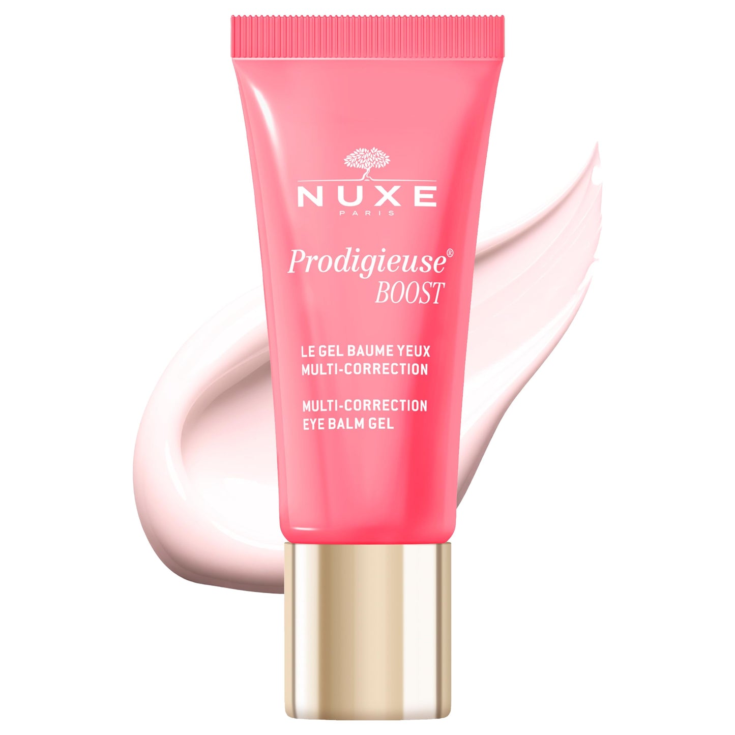 NUXE Prodigieuse Boost Multi-Correction Eye Balm Gel, 0.51 Fl Oz