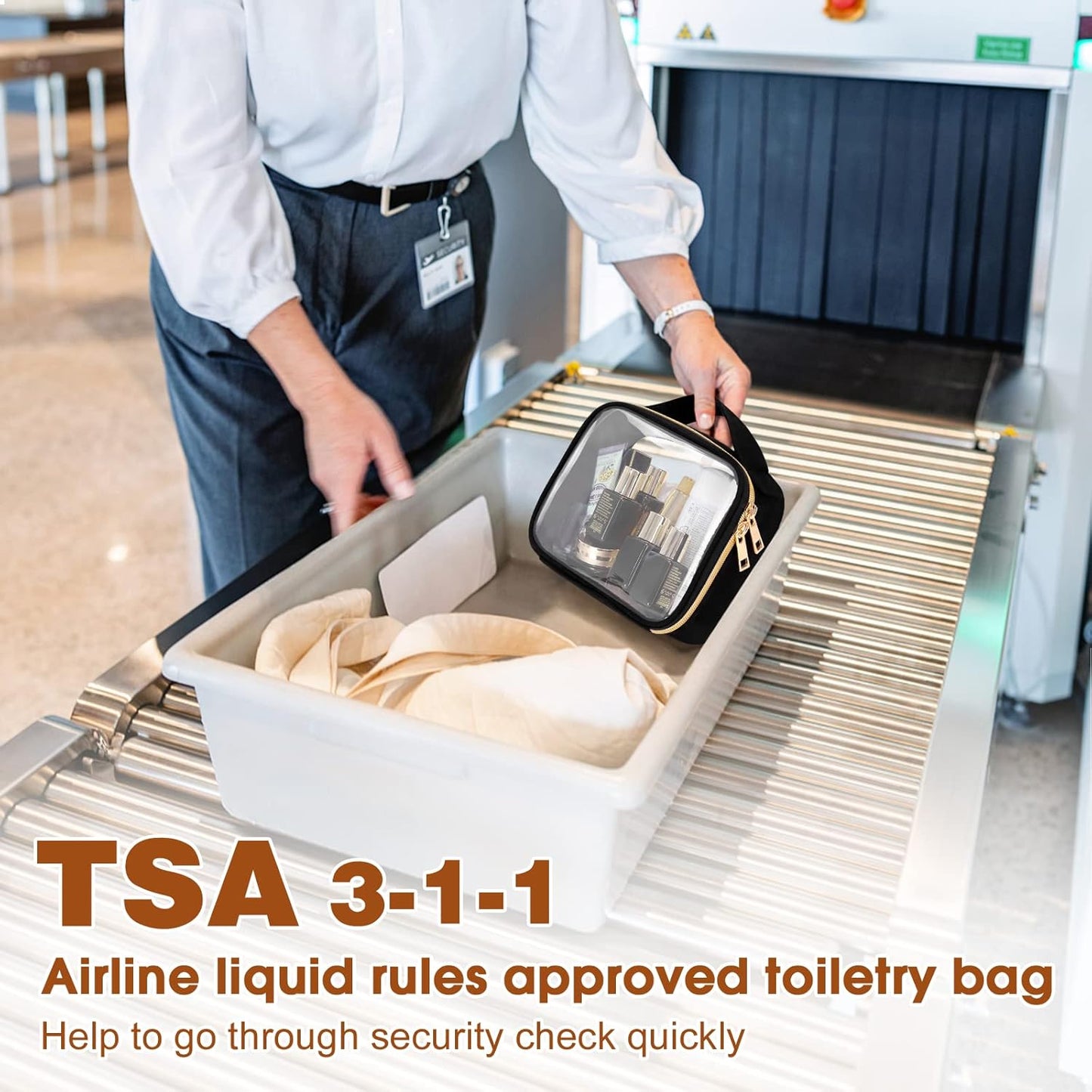 TSA Approved Toiletry Bag - Hanging Travel Organizer with Jewelry Compartment | Large Makeup Bag for Business & Camping