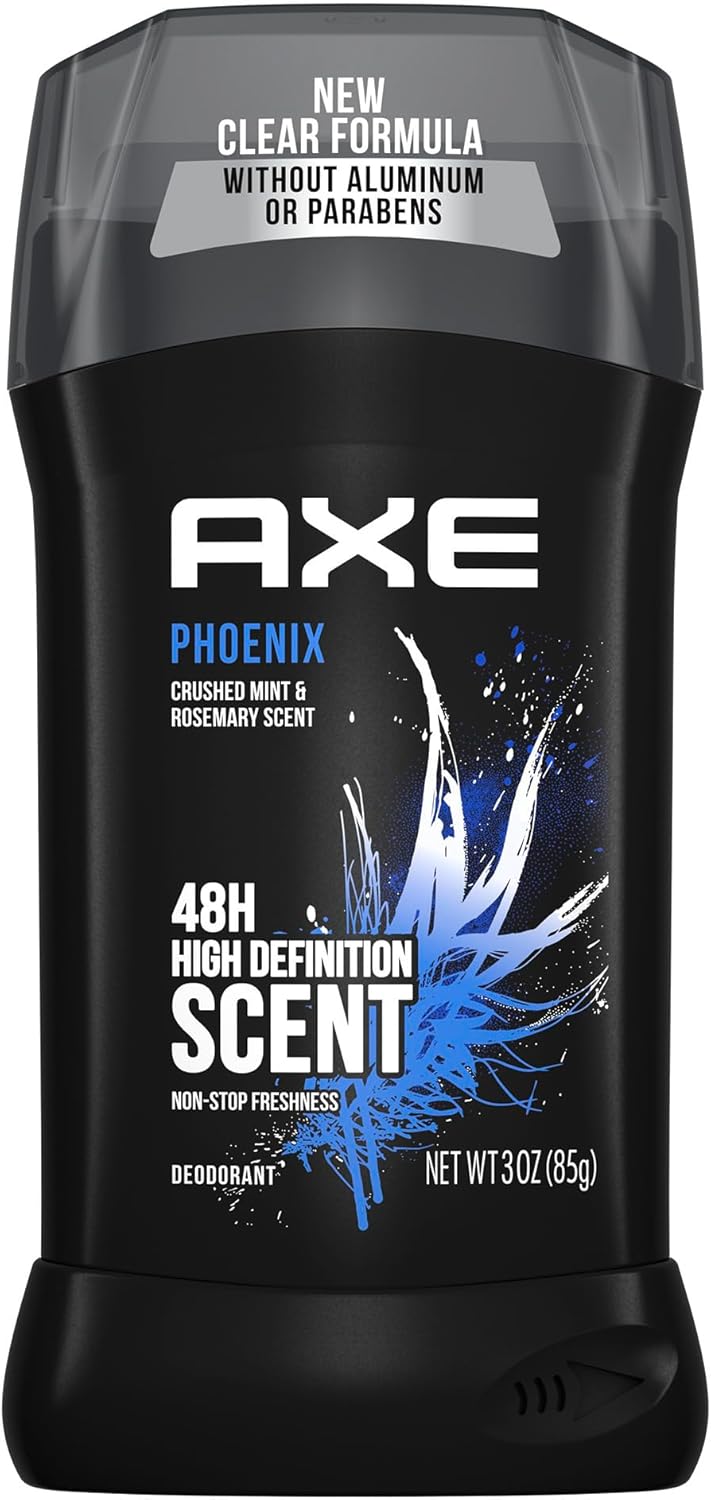 Axe Deodorant Stick Phoenix - Long-Lasting Freshness | 3 oz, Pack of 6