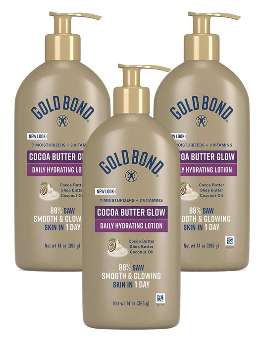 Gold Bond Ultimate Radiance Renewal Lotion 14oz Pump (414Ml) (Pack of 3)