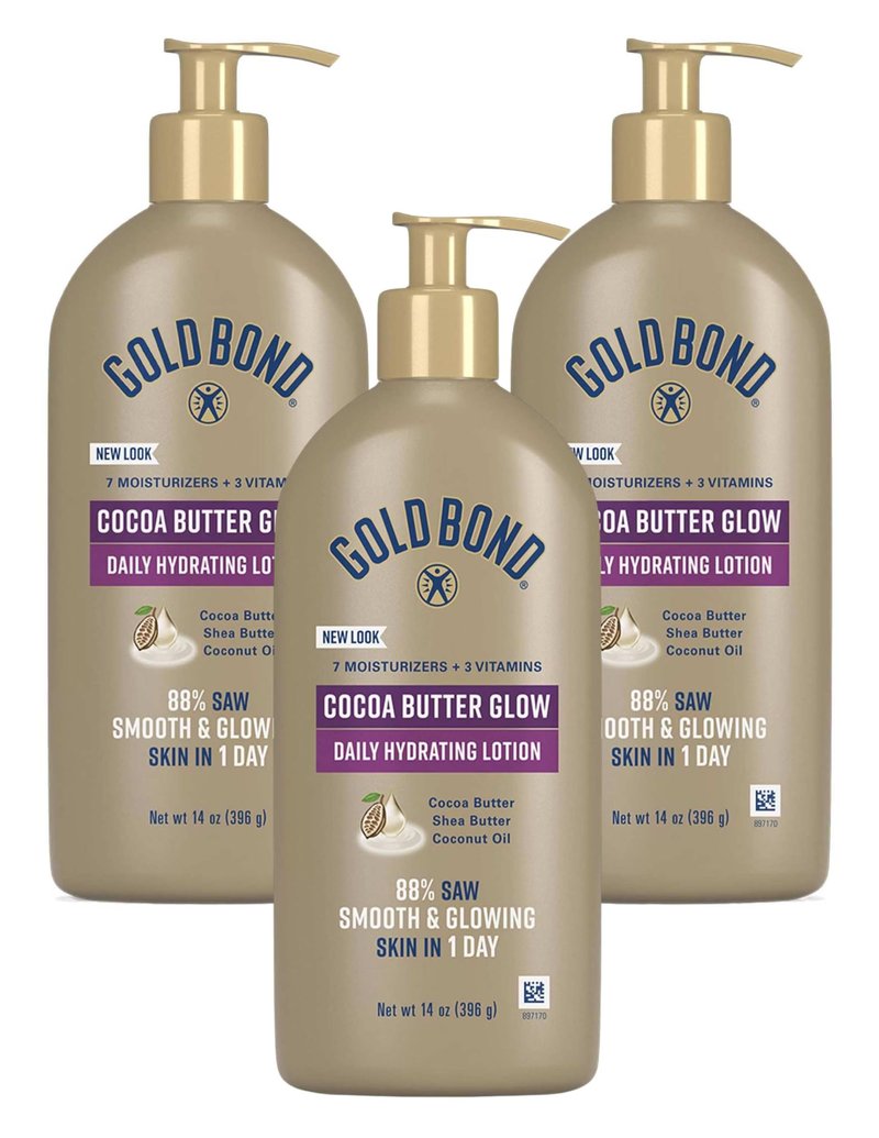 Gold Bond Ultimate Radiance Renewal Lotion 14oz Pump (414Ml) (Pack of 3)