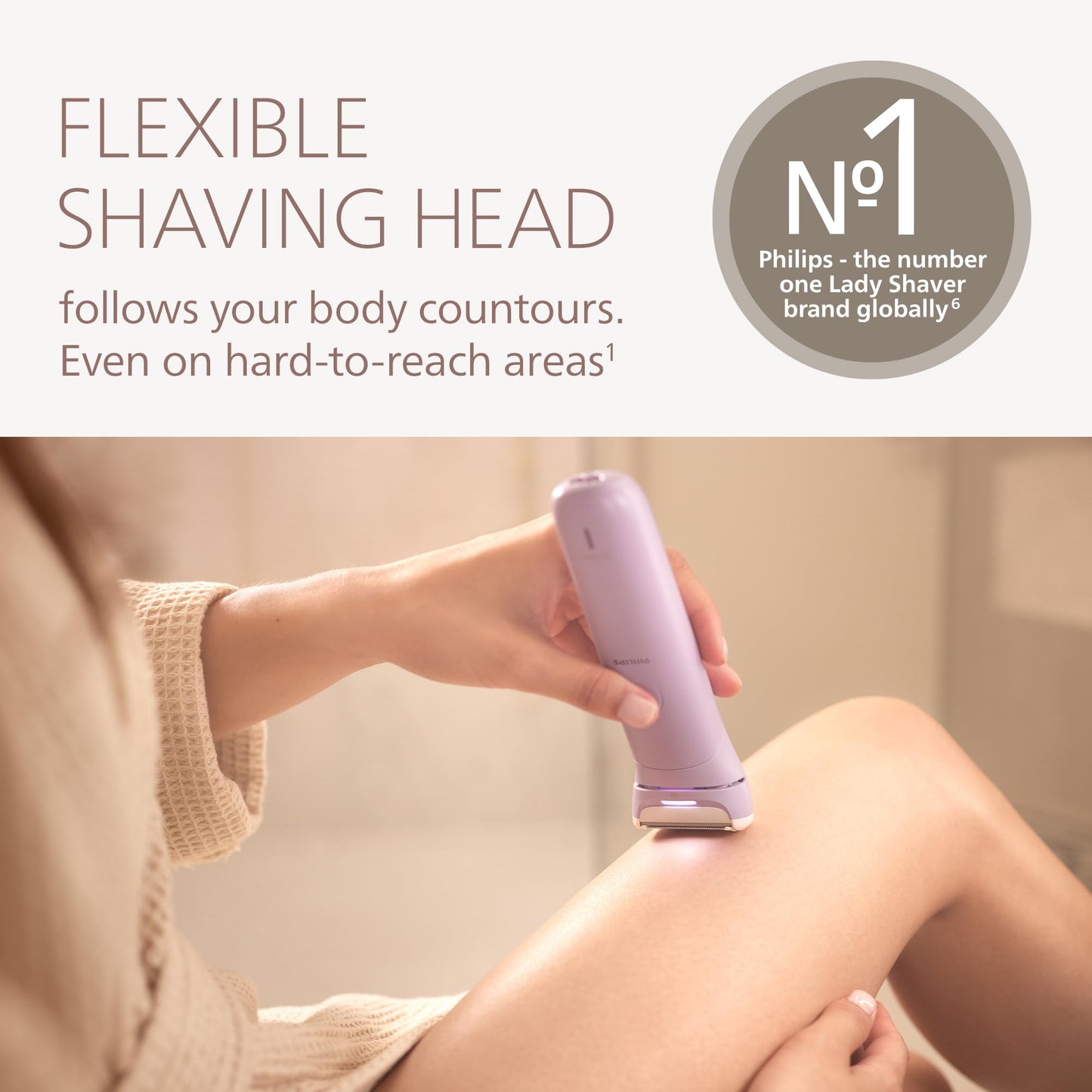 Philips Lady Electric Shaver for Women, Cordless