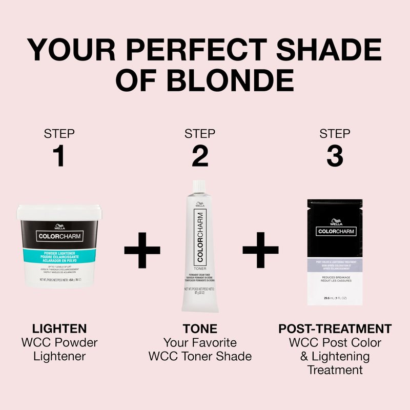 COLORCHARM Permanent Cream Toner | Neutralize Brass | Free of Animal-Derived Ingredients, Parabens & Gluten Free | T86 Radiant Lilac | 2 oz