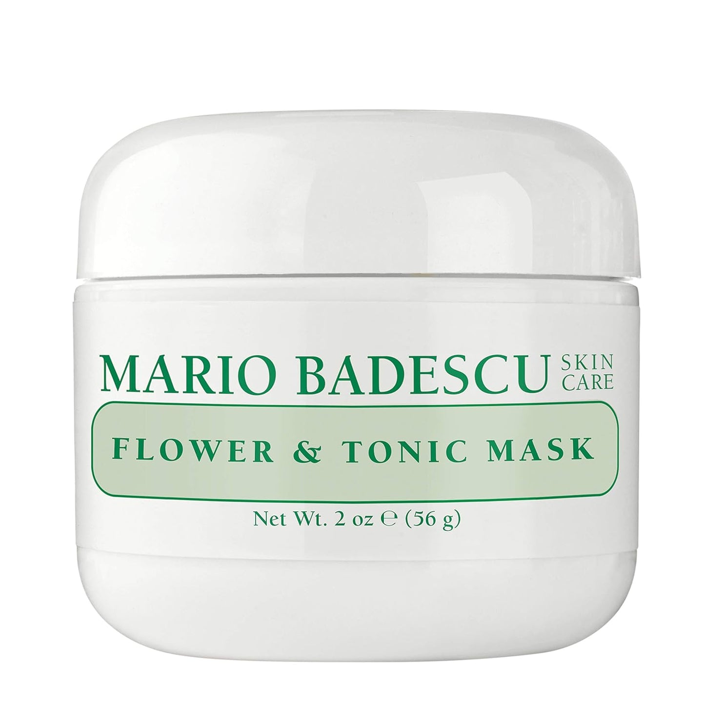 Mario Badescu Flower & Tonic Mask - Oil-Absorbing Face Mask for Combination & Oily Skin | 2 oz