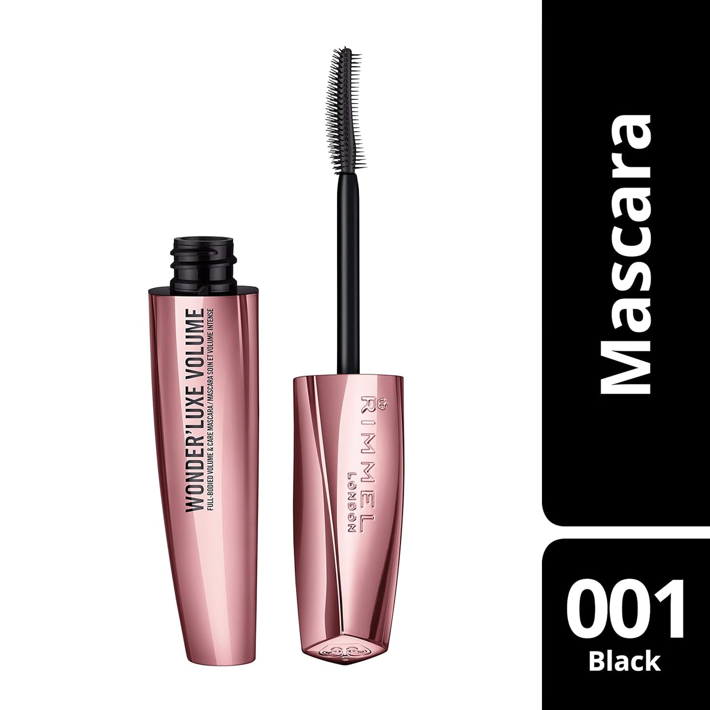 Rimmel Wonder’Luxe Volume Mascara - Luxurious Length & Volume, 11ml