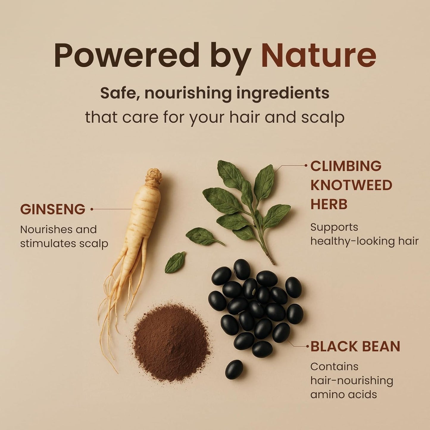 Quick Hair Puff - Natural Brown Root Touch-Up Powder for Hair Loss | Hair Fibers for Thinning Hair & Gray Concealment