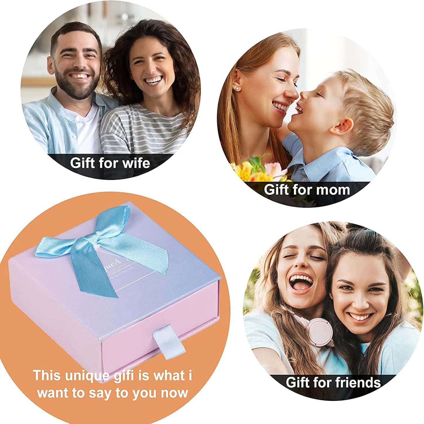 Compact Makeup Mirror for Women - Perfect Birthday Gift | Rose Gold, Ideal for Mother's Day, Valentine's Day & More