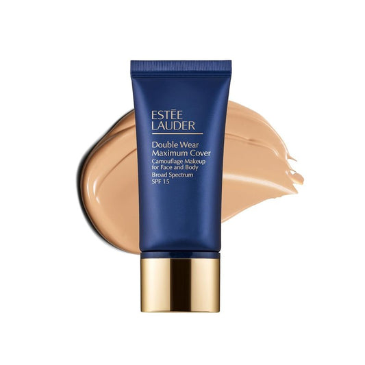 Estée Lauder Double Wear Foundation - Full Coverage Camouflage Makeup | Waterproof Tattoo Concealer, 1.0 Fl Oz