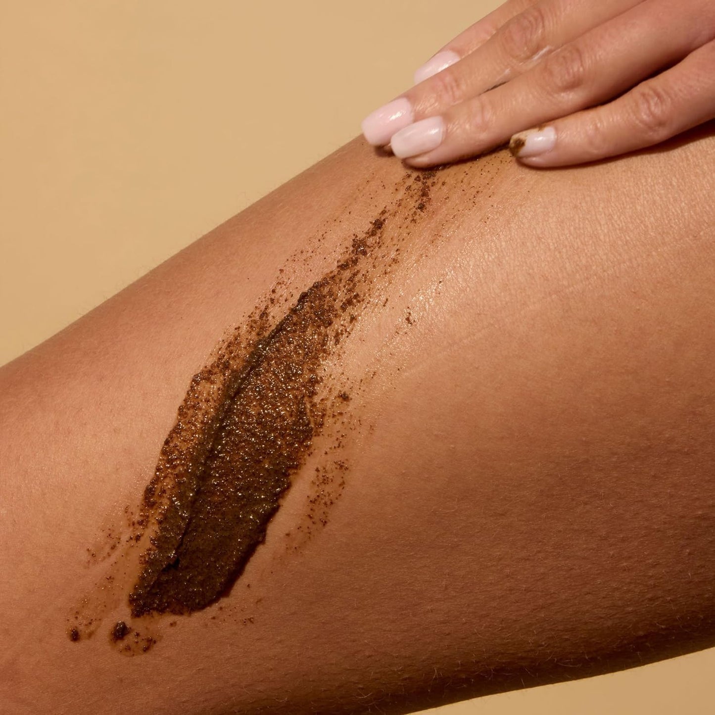 Acure Brightening Body Scrub - Exfoliating Body Scrub with Sea Salt, Scrubber for Men & Women to Smooth Sensitive Skin