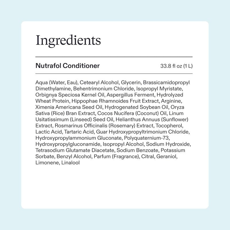 Nutrafol Conditioner - Physician-Formulated for Thinning Hair | Moisturizing & Strengthening Formula