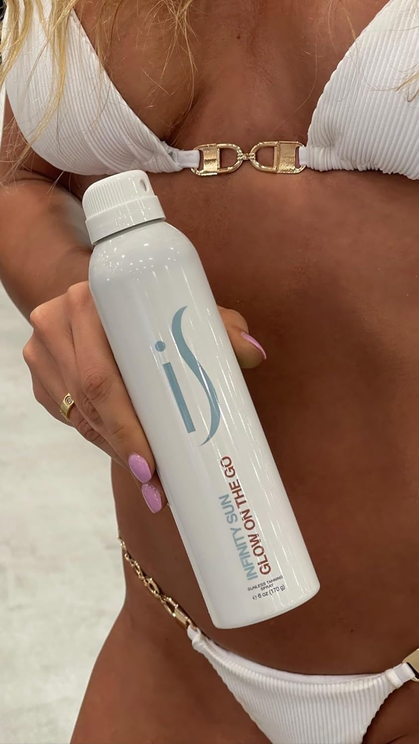 Self Tanner Bronze Spray - Quick Drying, Non-Sticky Sunless Tanning | Streak-Free Formula for All Skin Tones | 3.4 fl oz