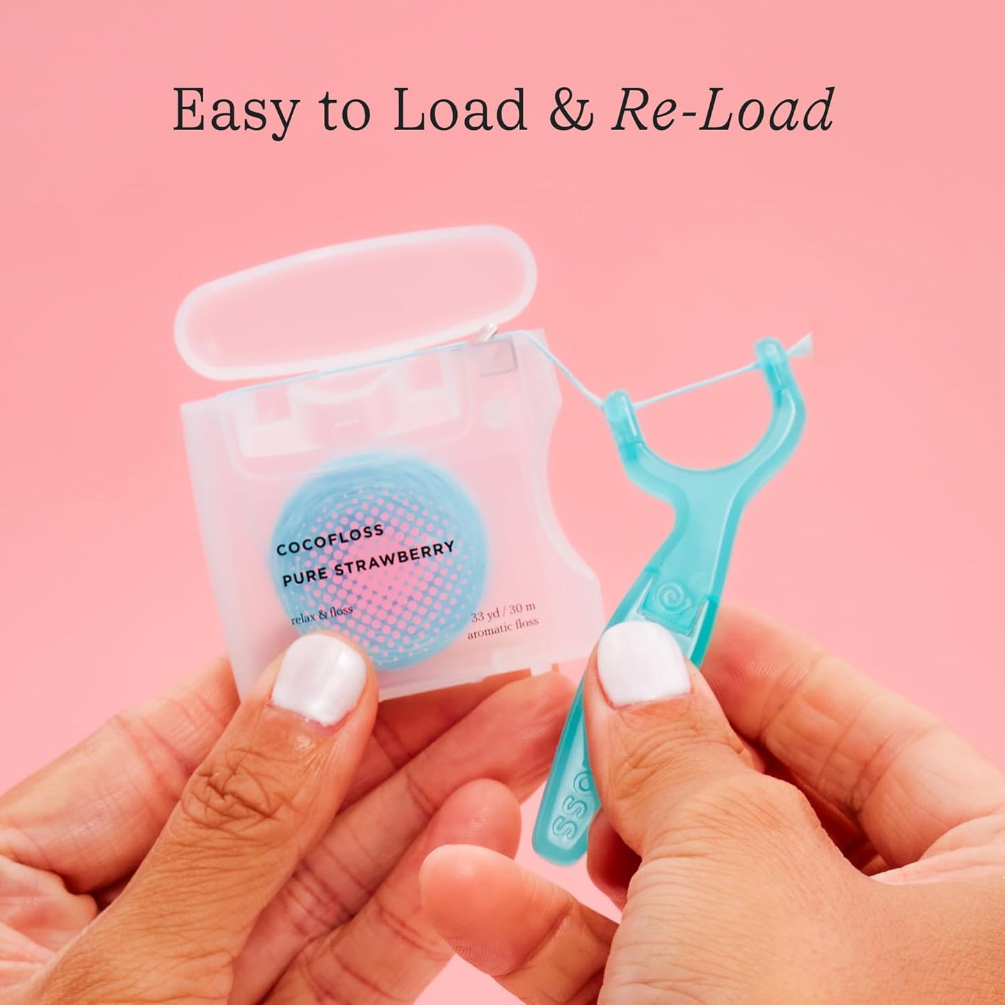 Kids Reflosser - Reusable BPA-Free Floss Holder for Easy Use | Ideal for Ages 5 and Under, 1 Pack