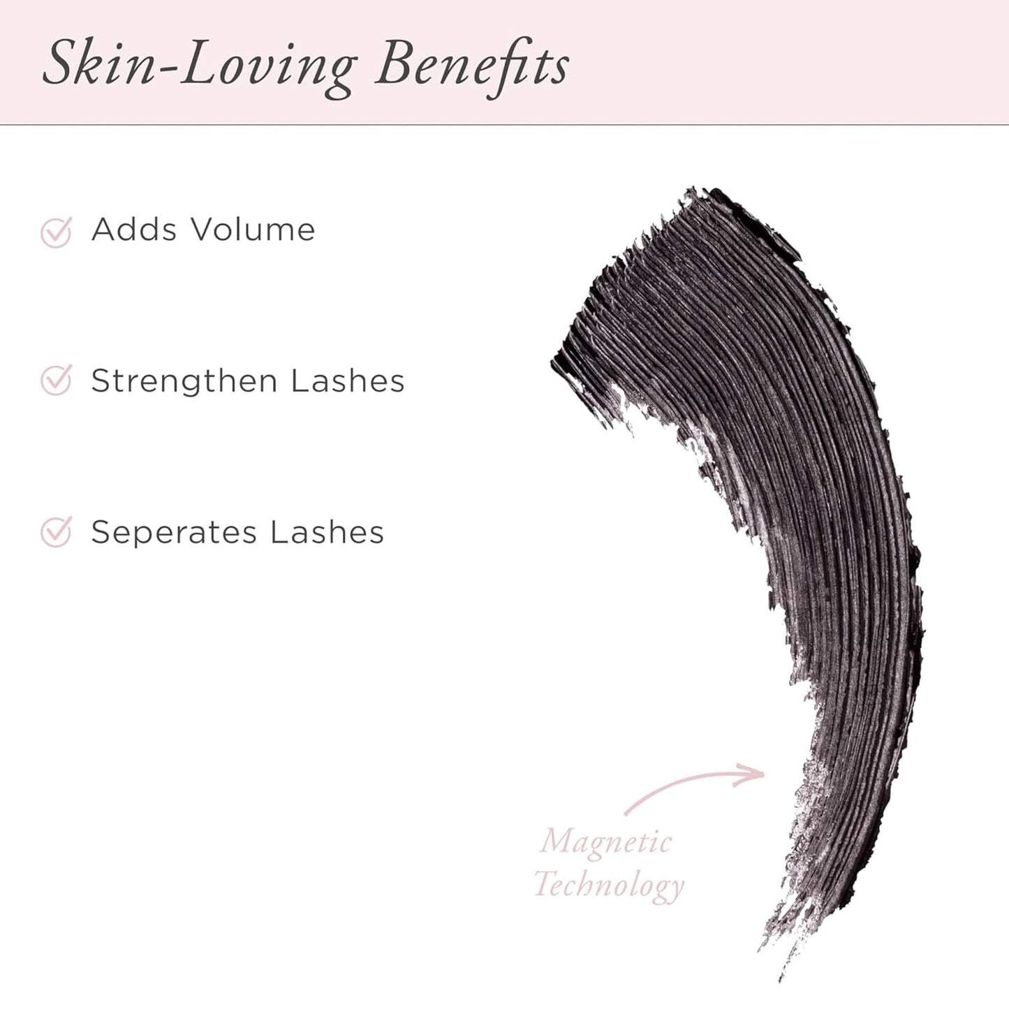 PÜR MINERALS Volumizing & Lengthening Mascara - Lightweight, Buildable & Smudge-Free Eye Lash Mascara for Volume, Lift & Curl