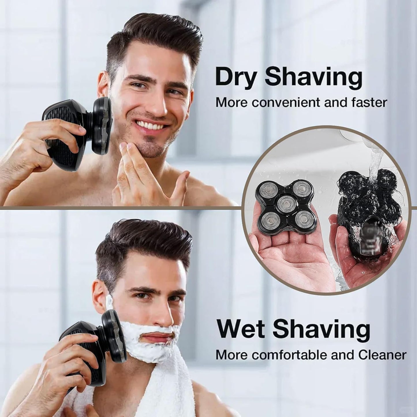 Head Shaver Replacement Blades - Compatible with Remington Balder Pro XR7120 | Precision Electric Shaving for Bald Men