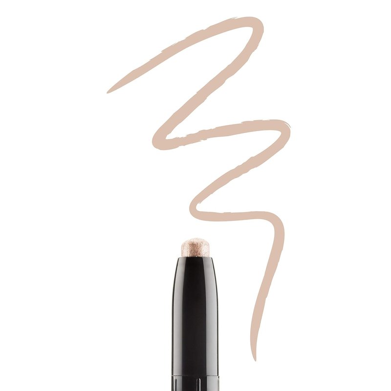 Bodyography Shadow Stylist Crayon - Long-Wear Cream Eyeshadow Stick | Waterproof, Blendable Matte & Shimmer Shades | Aglow Metallic Champagne