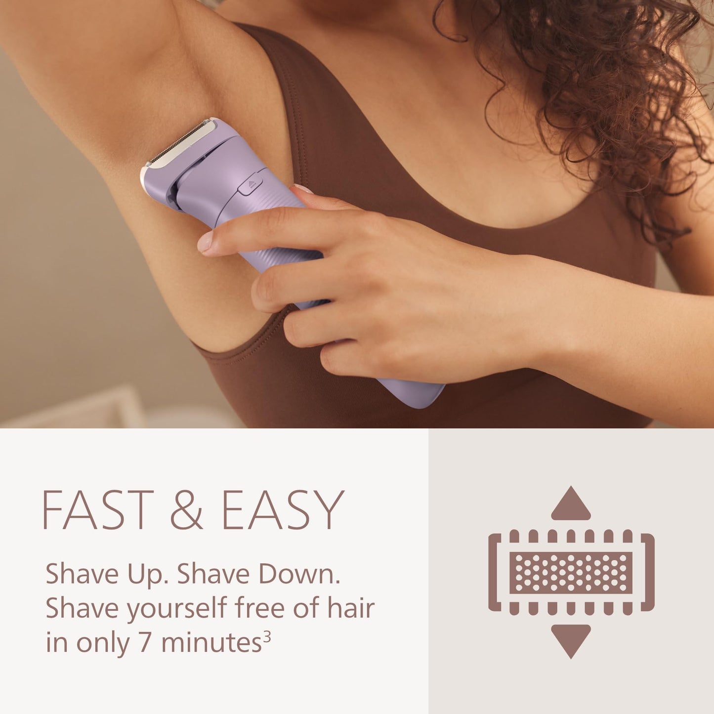 Philips Lady Electric Shaver for Women, Cordless