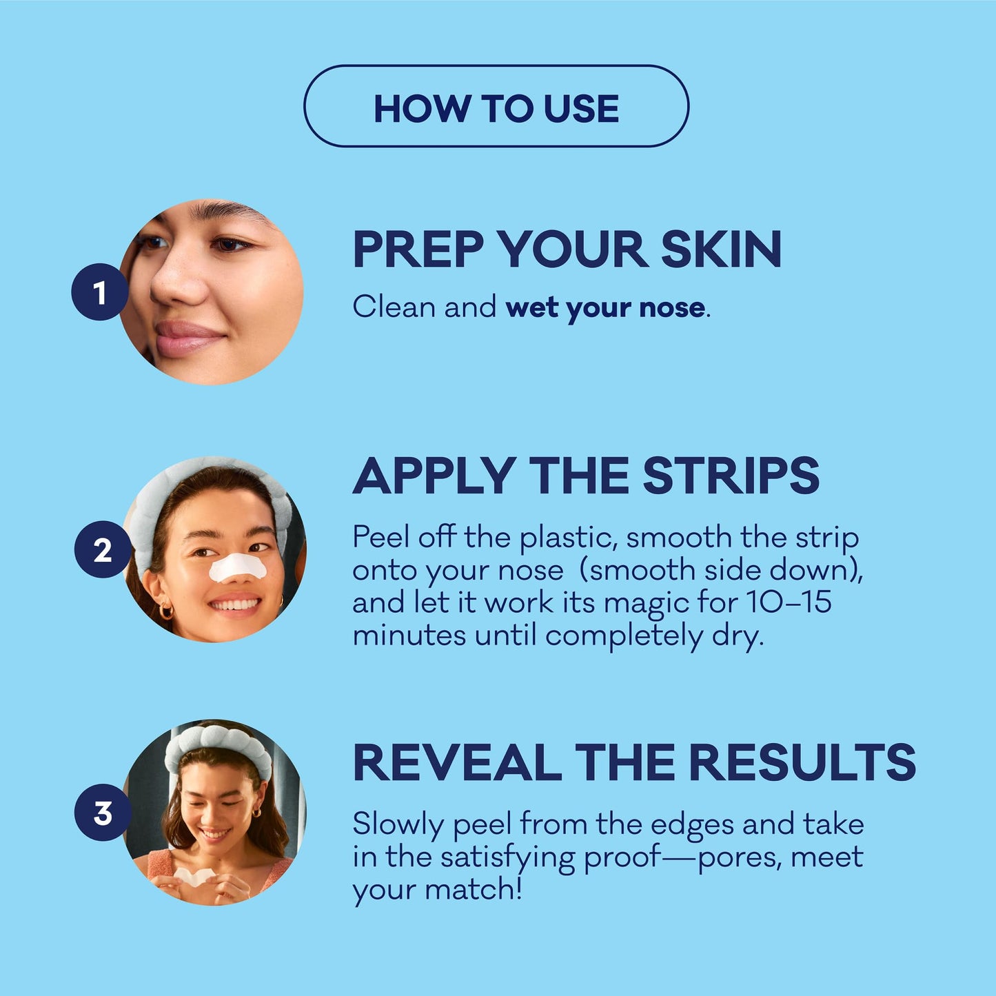 Biore Original Blackhead Remover Nose Strips, Deep Cleansing, 14 ct, 4pk