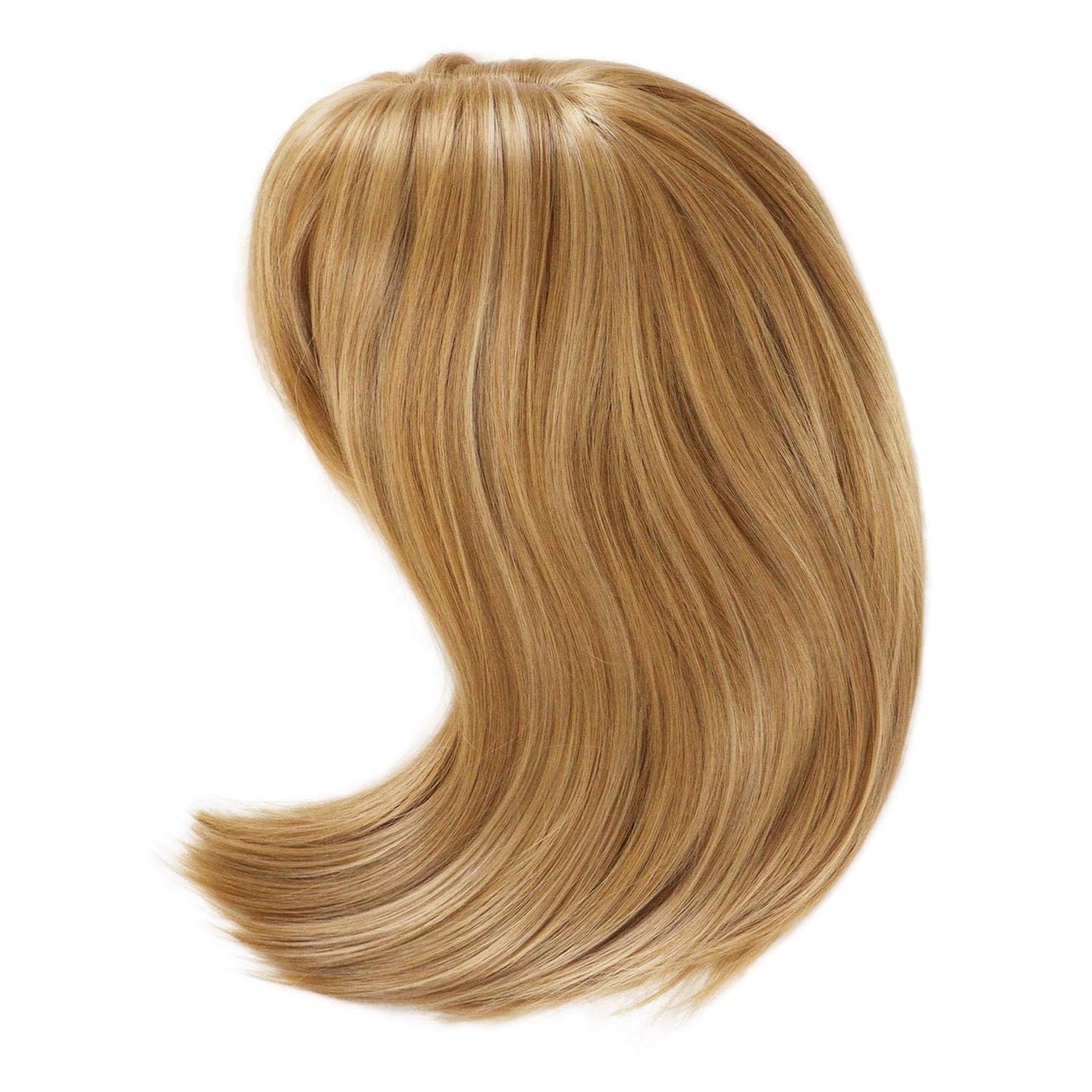 Strawberry Blonde Wig With Bangs Straight Bob Wigs For Women Highlights