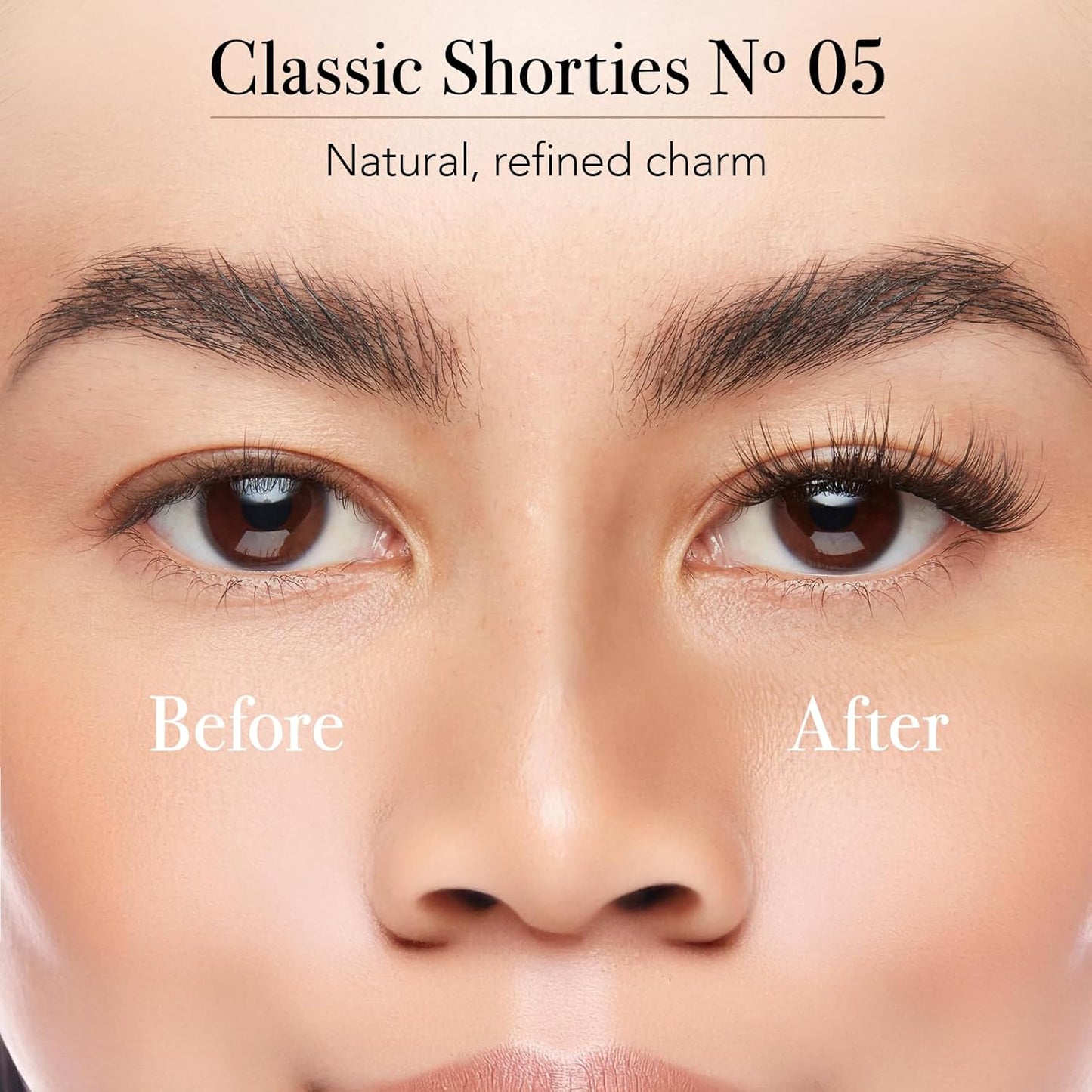 Pro Lash Eyelash Cluster Set - Easy Application Waterproof Lashes | Classic Shorties No. 05 - Black - 10 Day Wear