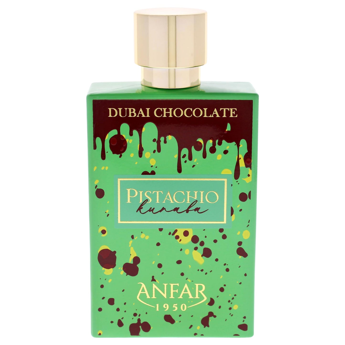 Pistachio Kunafa by Anfar 1950 – Decadent Luxury Perfume for Men & Women, Rich Chocolate, Pistachio, Amber Vanilla & Cardamom Notes, 80ml Extrait De Parfum