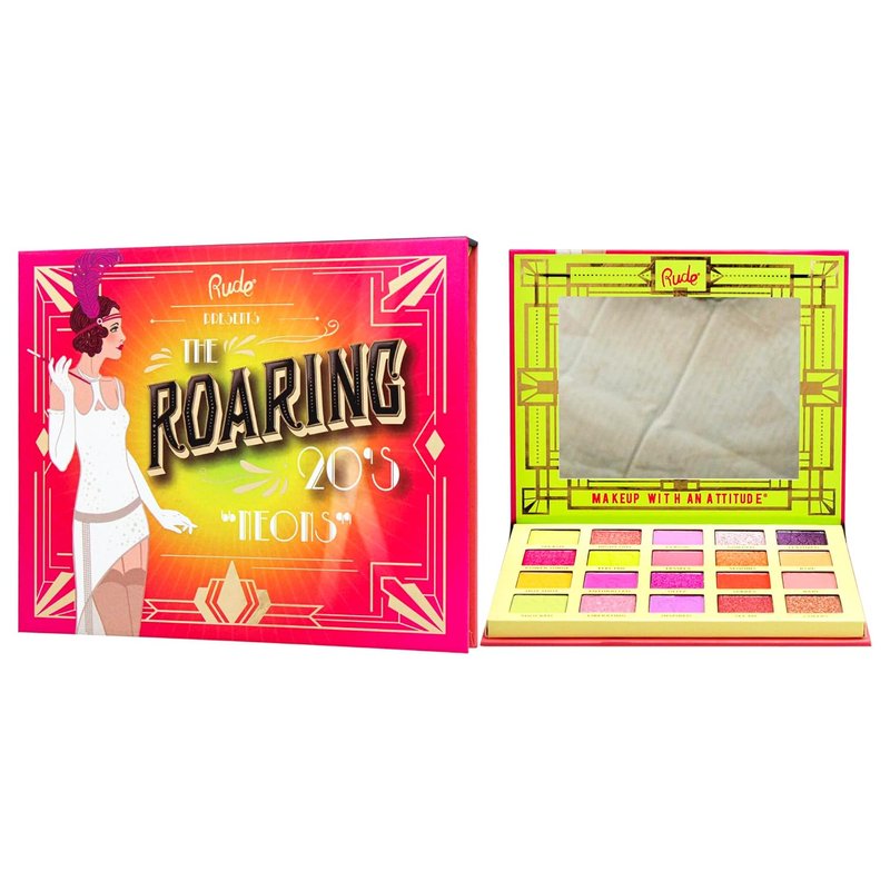 Neon Eyeshadow Palette - The Roaring 20s Vibrant Colors for Women | 0.85 oz