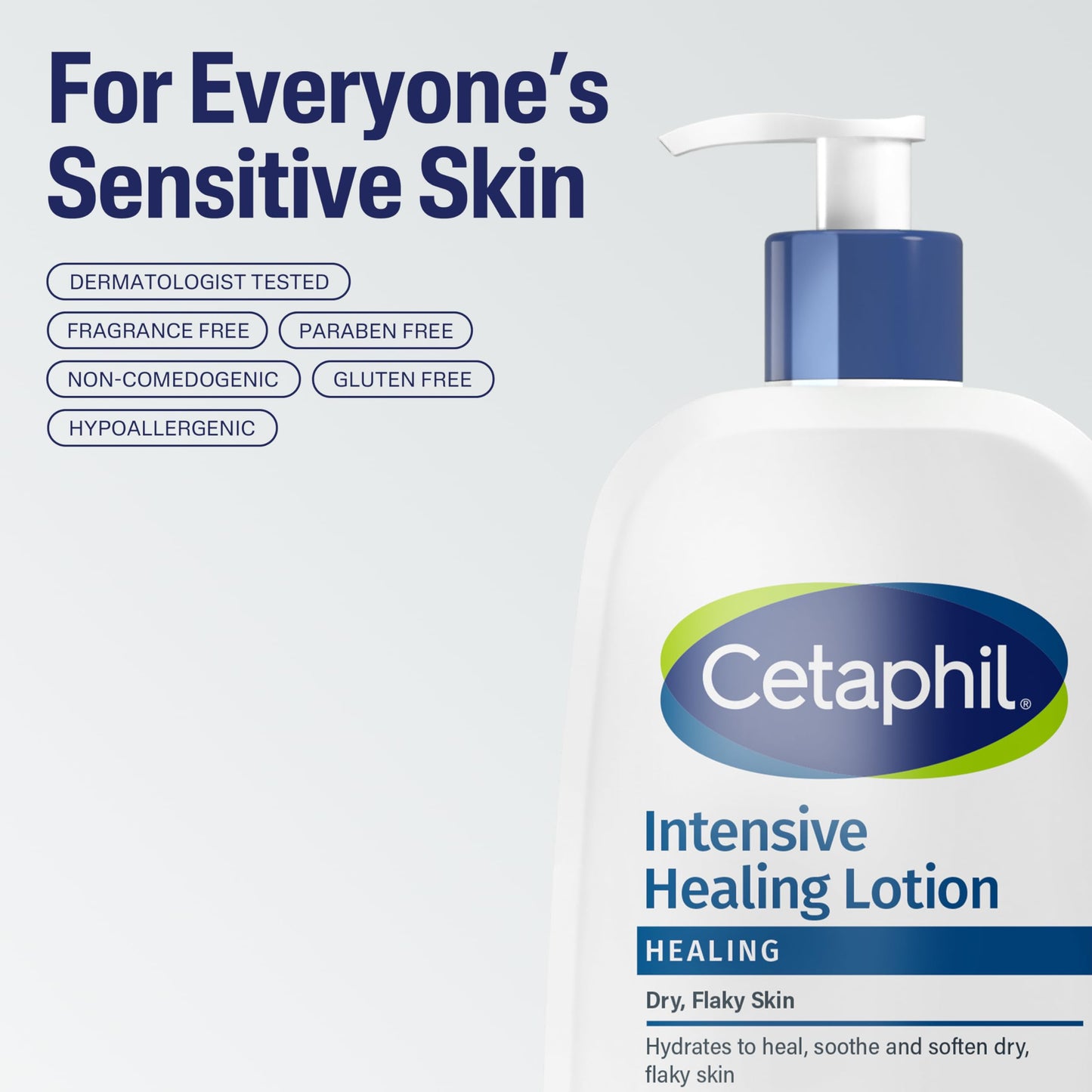Cetaphil Intensive Healing Body Lotion with Ceramides, Dry Skin, 16 fl oz