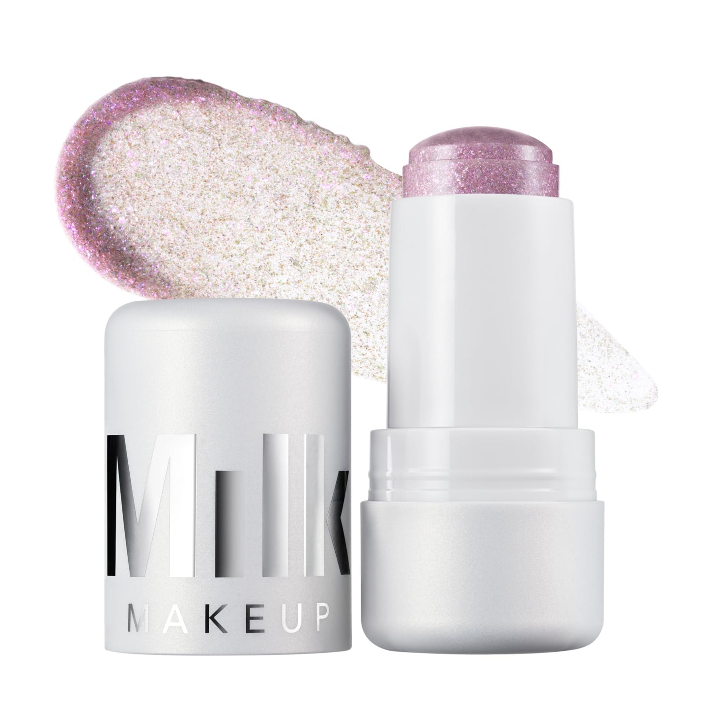 Milk Makeup Cooling Water Jelly Shimmer – Buildable Face + Body Highlighter Stick for Sheer Shimmery Glow – Long-Lasting, Hydrating, Glitter Free Formula