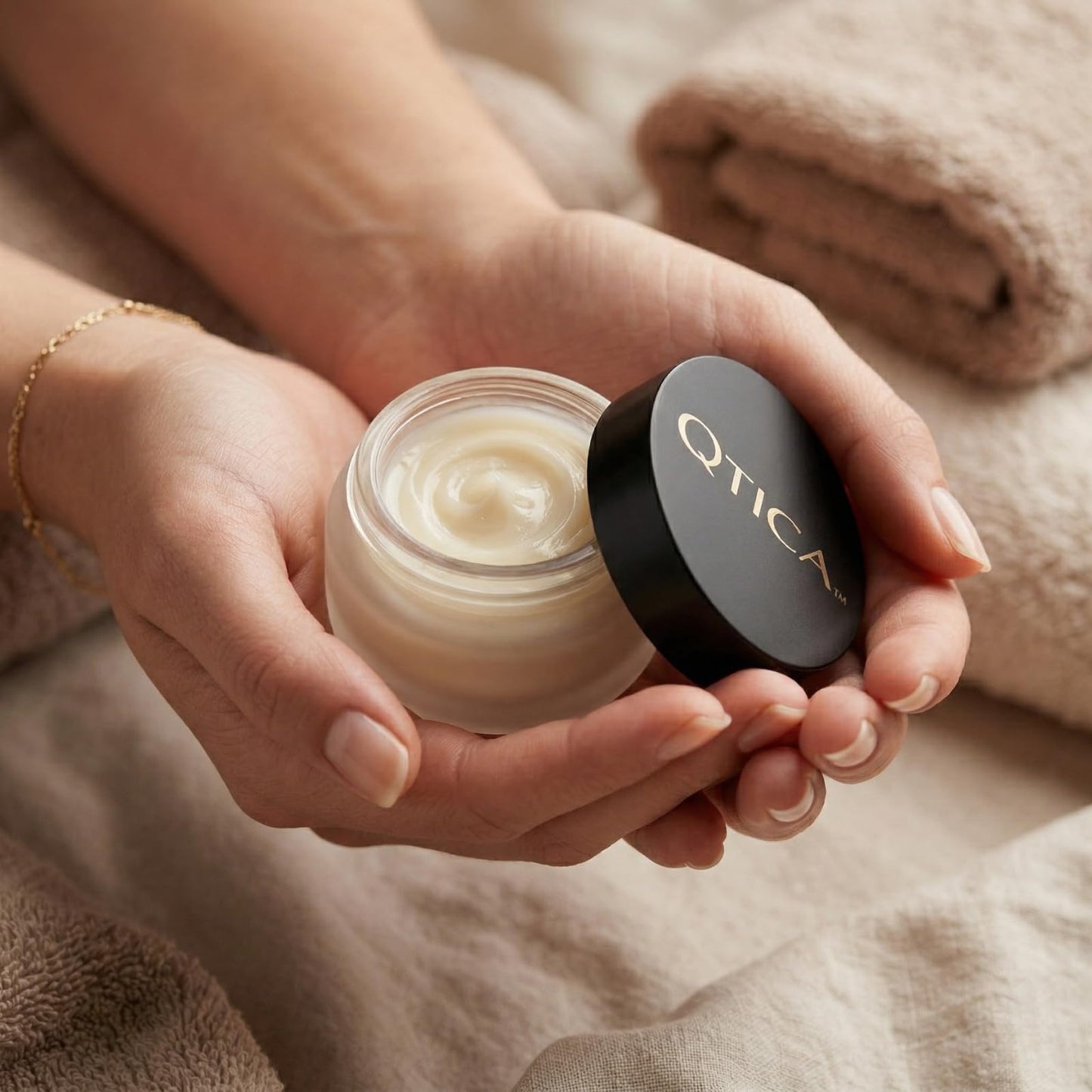 QTICA Intense Cuticle Repair Balm 0.5oz - Deep Nourishing Formula for Dry Cracked Cuticles and Nails - Restores Softness, Hydration & Healthy Shine